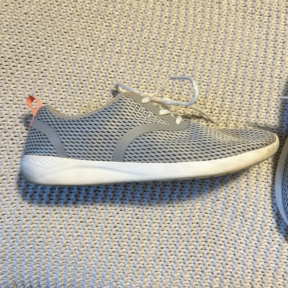 Crocs LiteRide Mesh  Gray Comfort Sneakers Women's Size 10 - Picture 5 of 11